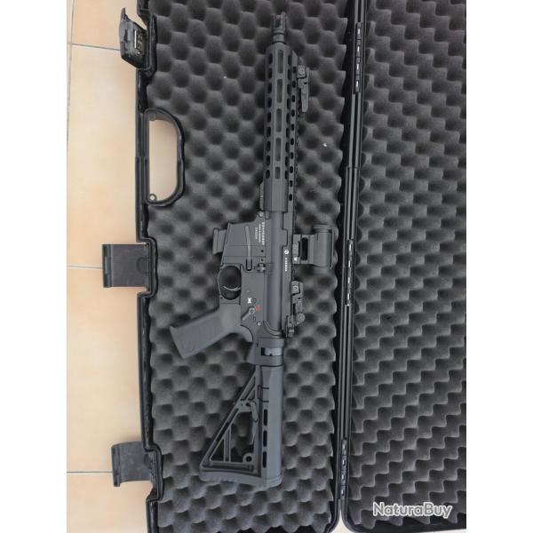 Carabine Schmeisser PCC AR15-9 S4F Cal 9x19 canon de 10.5"