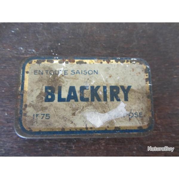 Boite en t�le cachou Blackiry (Gallus) 1900