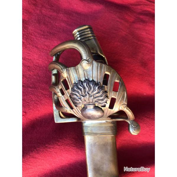 SABRE D'OFFICIER DE GENDARMERIE 1811 � RESTAURER