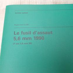1988/91 Notice fusil d'assaut FASS 90 / Stgw 90