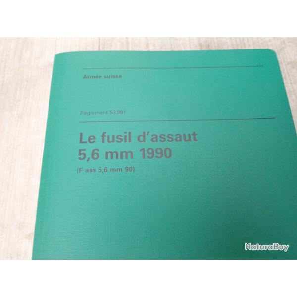 1988/91 Notice fusil d'assaut FASS 90 / Stgw 90