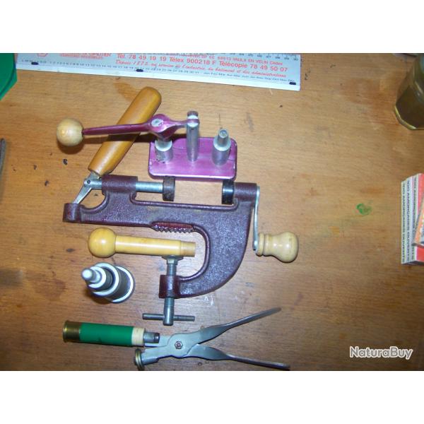 1 LOT de RECHARGEMENT CALIBRE 16