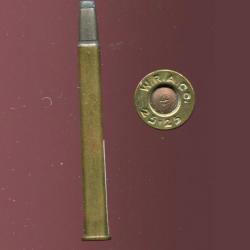 .25-25 Stevens - WRACo - balle &eacute;tam&eacute;e pointe plomn m&eacute;plate - RARE