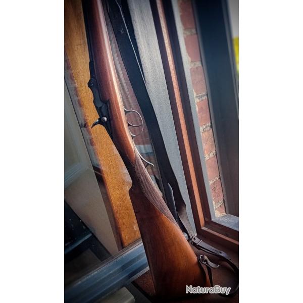 Magnifique Carabine Warnant Rebronz� 9mmFL Saint-Etienne Cat.D