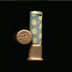 6 mm Flobert - Cartoucherie Fran&ccedil;aise - simple charge - carton bleu et cercles blancs