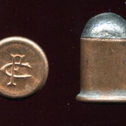 9 mm Flobert - ancienne &agrave; balle ronde - Cartoucherie Fran&ccedil;aise