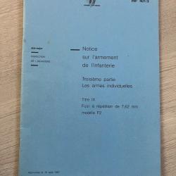 Notice Inf401/3 sur le FR-F2