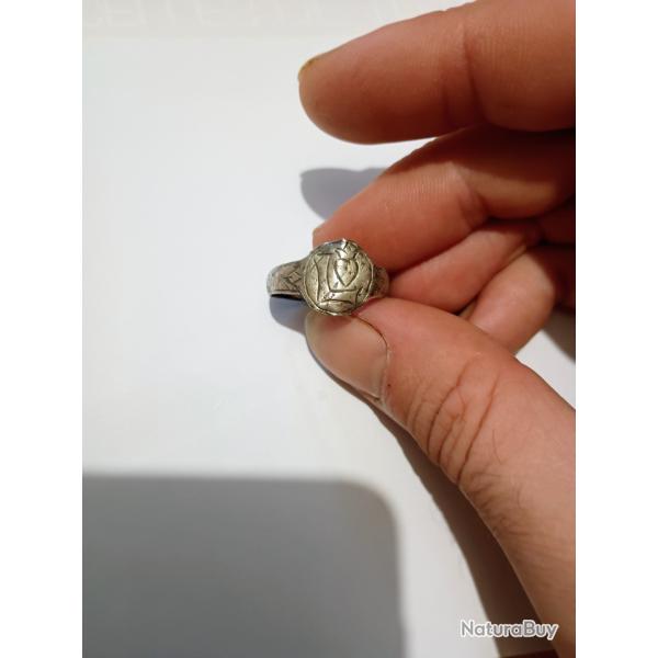 Bague de en argent promesse 18eme 19eme si�cle