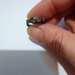 Bague de promesse en laiton