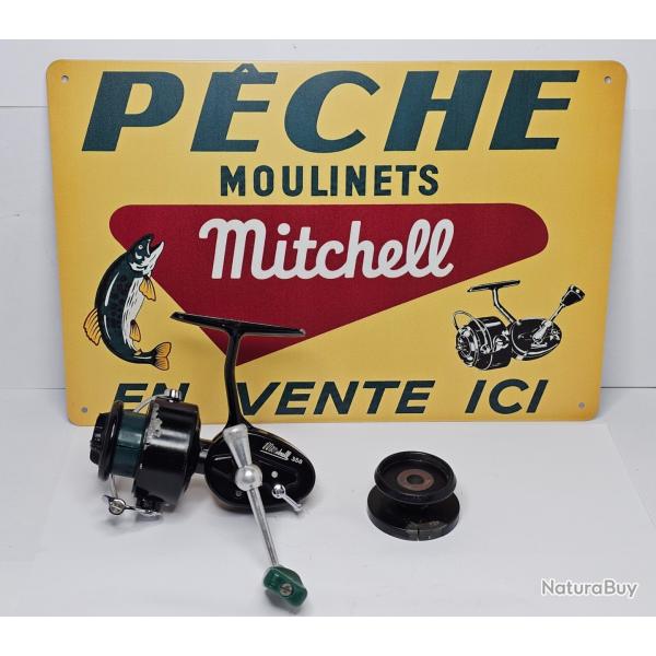 Moulinet ultra l�ger Mitchell 358 (1973) - Enti�rement r�vis� (2 bobines)
