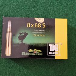 1 boite de 20 balles Brenneke TIG  12,8 gr  Cal 8x68 S