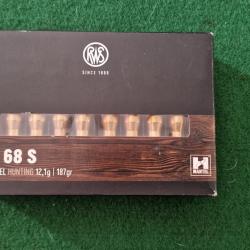 15 balles RWS H mantel  12,8 gr  Cal 8x68 S