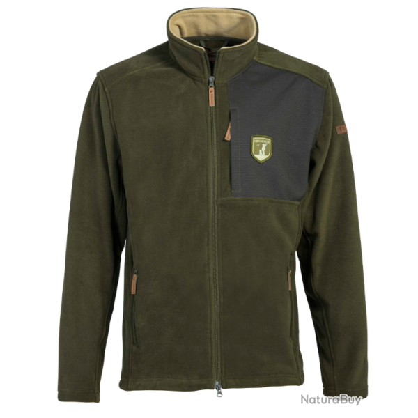 Blouson polaire Norway kaki PERCUSSION-5XL