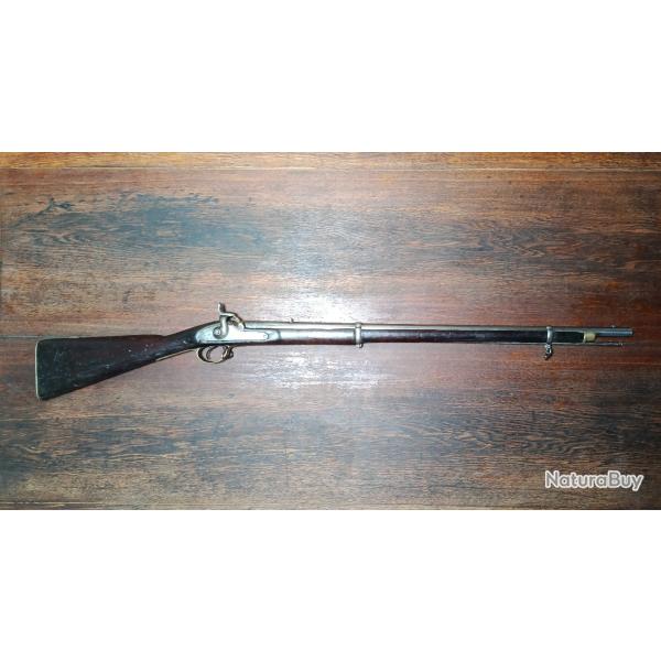 fusil ENFIELD pattern P53 1853 - modifcation 1859 P59 - 2 bandes - Tower 1885 cal .65 - EM