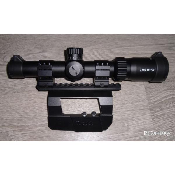 ZASTAVA pack TIROPTIC lunette 1,5-9X24. Vid�o YouTube