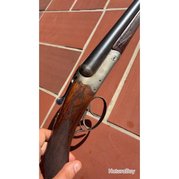 Joli fusil l'�pervier par Marcel Philippon (canon Fanget) 1� sans r�serve
