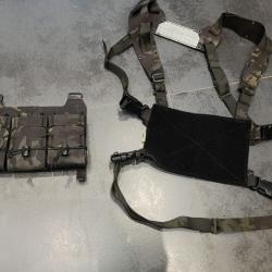CHEST RIG FERRO CONCEPT PLUS POCHE HSGI EN MULTICAM BLACK