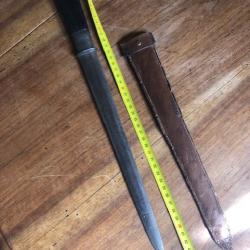 Dague de chasse 18&deg; si&egrave;cle