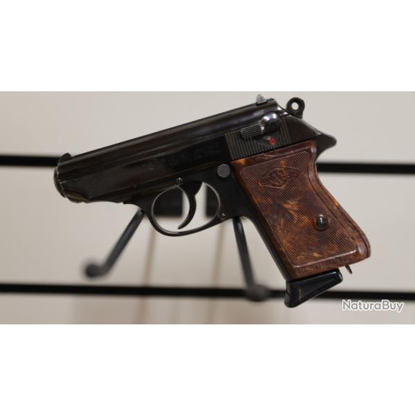 //Cat B // Pistolet semi-auto Walther/Manurhin PPK ; 7,65 Browning / 32 ACP (1 � sans r�serve) #2273