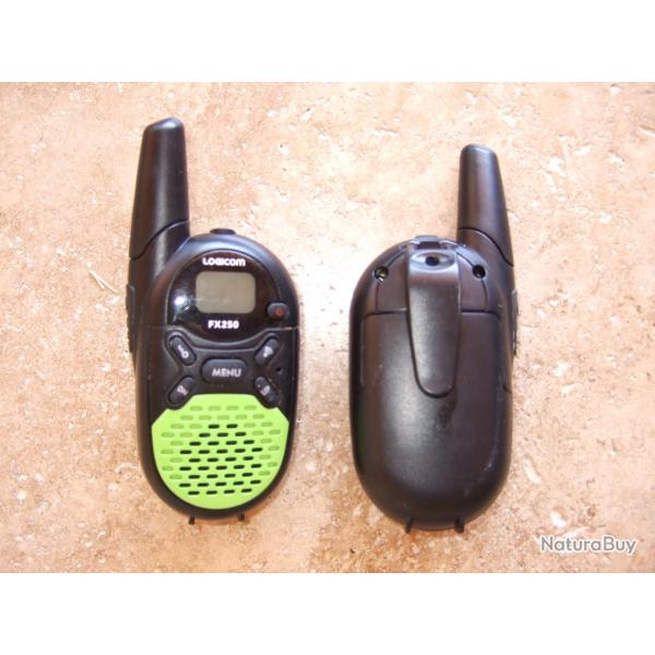 Lot de 2 Talkies Walkies LOGICOM FX 250
