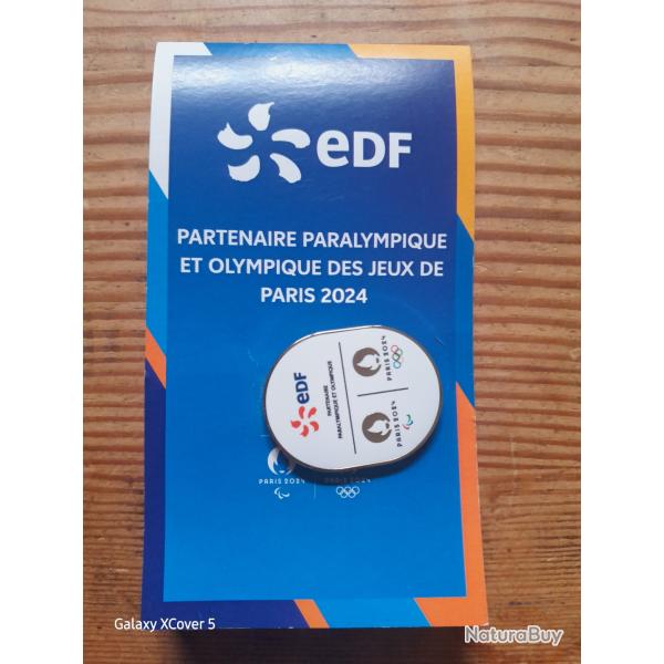 Pin's EDF Paris 2024