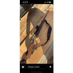 Carabine lin&eacute;aire Haenel nxt marque Jaeger 300 WM avec holosun HS503
