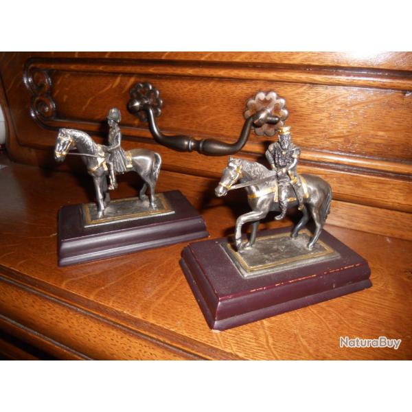 figurine napoleon 1er et charlemagne dans leur jus voir photos