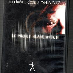 le projet blair witch dvd suspense &agrave; l'&eacute;paule 1999