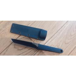 Couteau tactique &agrave; lame fixe, Bushcraft, outdoor, survie, chasse... (1)