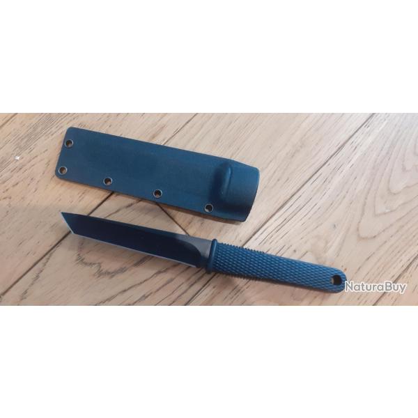Couteau tactique � lame fixe, Bushcraft, outdoor, survie, chasse... (1)
