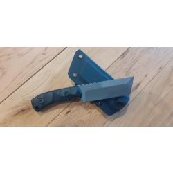 Couteau tactique &agrave; lame fixe, Bushcraft, outdoor, survie, chasse... (3)