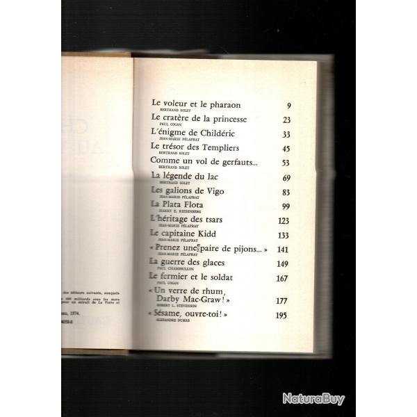 15 histoires de chasse au tr�sor aventures et r�cits