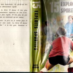 15 histoires d'exploits sportifs aventures et r&eacute;cits s&eacute;lectionn&eacute; par claude appell
