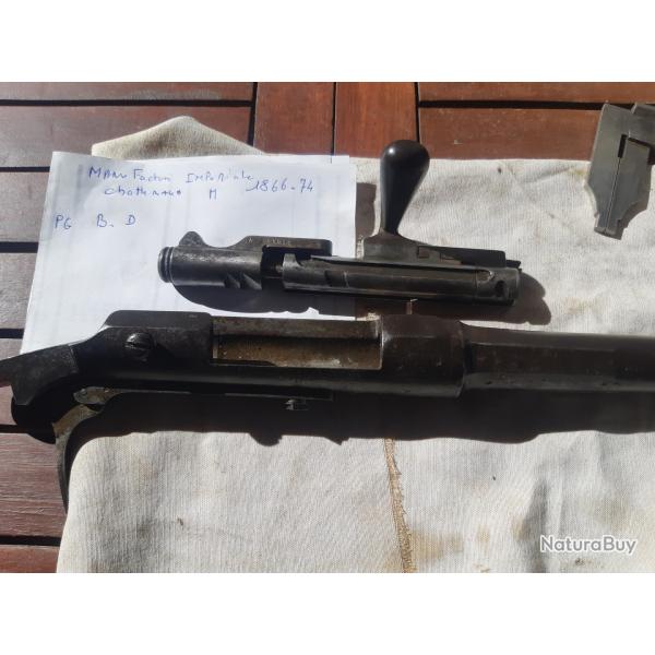 Canon de fusil gras