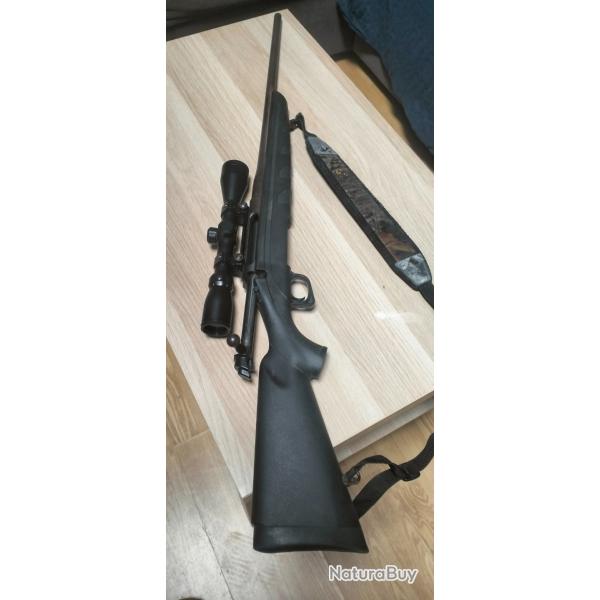 carabine Remington 770 cal 270win avec lunette 3-9x40 ATTENTION manque le chargeur