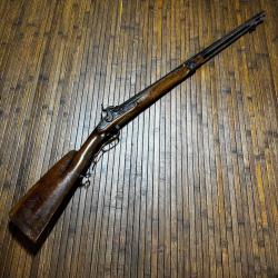 FUSIL DE CHASSE A SILEX PASS&Eacute; A Percussion