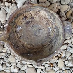 Creuset &agrave; plomb