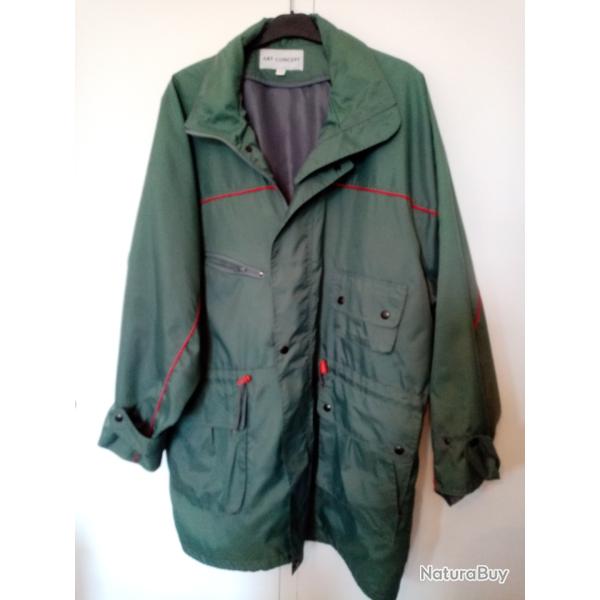 veste art concept imperm�able a capuche  2xl