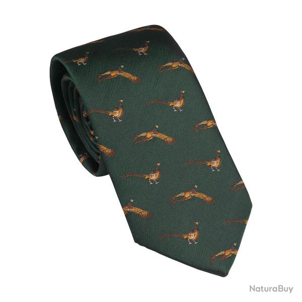 Cravates Flying Pheasant - British racing green