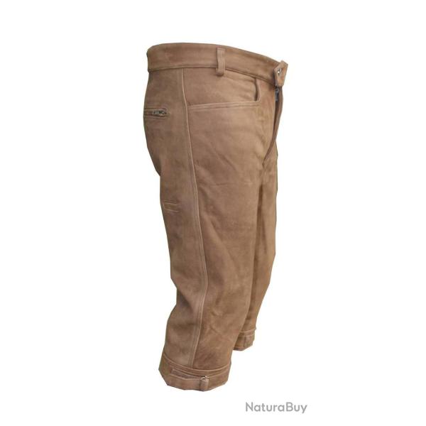 Knickers de traque en cuir de buffle marron - CE643 - Chasse El�gance - 42 / Marron
