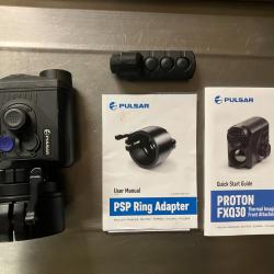 Pulsar Proton FXQ30 + 2 batteries APS5 + adaptateur PSP-56B
