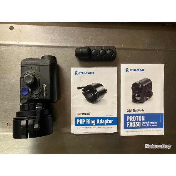 Pulsar Proton FXQ30 + 2 batteries APS5 + adaptateur PSP-56B