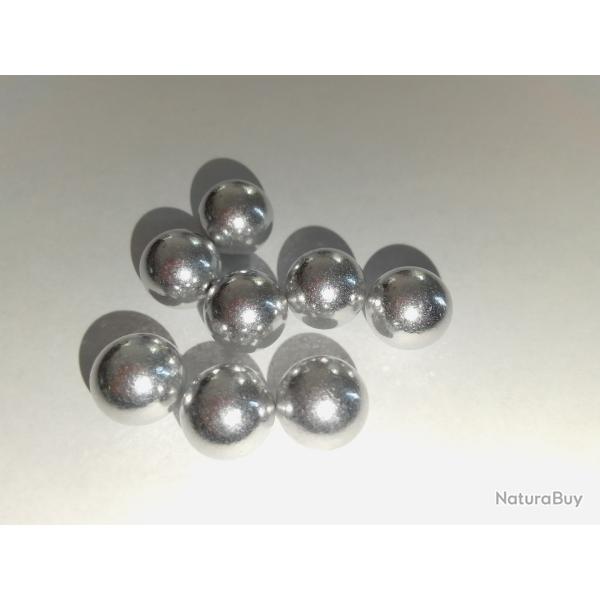 Billes aluminium 11 mm (.43) - �tat neuf