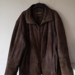 Manteau en cro&ucirc;te de cuir taille XL
