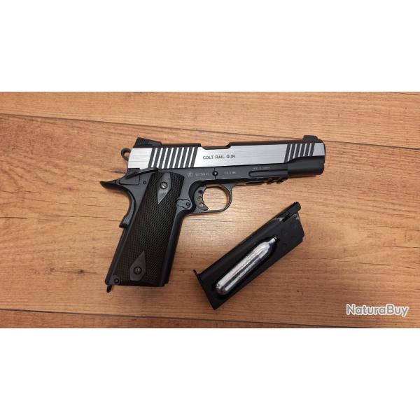 Colt 1911 railgun co2