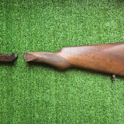 Crosse + devant Fusil mixte pliant Artisan Li&eacute;geois 19eme si&egrave;cle