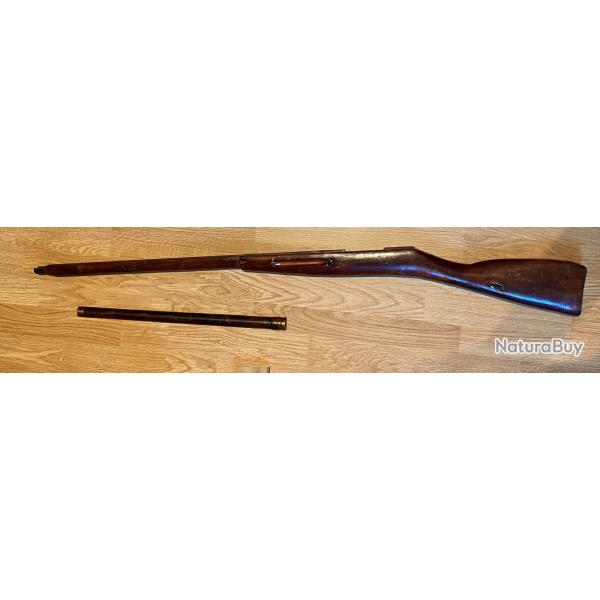 Crosse bois mosin nagan