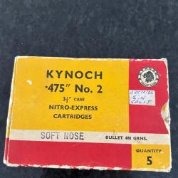 Bo&icirc;te de cartouche 475 N2 Kynoch
