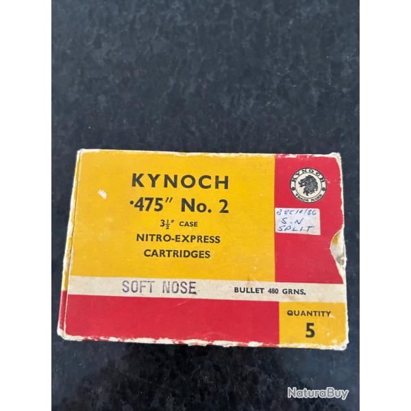 Bo�te de cartouche 475 N2 Kynoch
