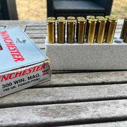 Lot 18 balles 300 WN Mag